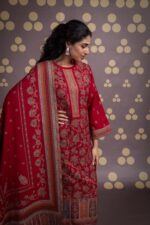 My Fashion Road Naariti Rutvi Winter Unstitched Collection Ladies Suit – Red My Fashion Road Naariti Rutvi Winter Unstitched Collection Ladies Suit – Red