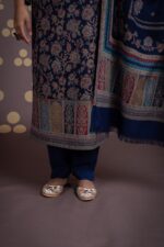 My Fashion Road Naariti Rutvi Winter Unstitched Collection Ladies Suit – Blue