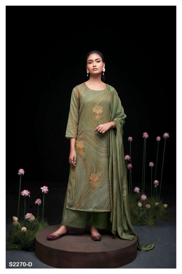 My Fashion Road Ganga Airi Exclusive Winter Wear pashmina Suit | S2270-D
