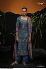 My Fashion Road Ganga Anala Pashmina Winter Unstitched Suit | S1263-B