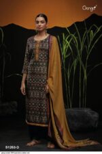 My Fashion Road Ganga Anala Pashmina Winter Unstitched Suit | S1263-D