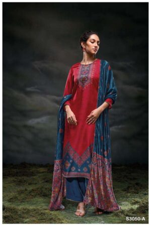 My Fashion Road Ganga Fashion Daleka Fancy Silk Ladies Suit | S3050-A