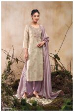 My Fashion Road Ganga Fashion Esraa Partywear Style Designer Silk Unstitched Suit | S2899-A