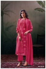 My Fashion Road Ganga Fashion Hanisha Fancy Bemberg Silk Designer Suit | S3100-B