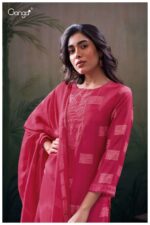 My Fashion Road Ganga Fashion Hanisha Fancy Bemberg Silk Designer Suit | S3100-B