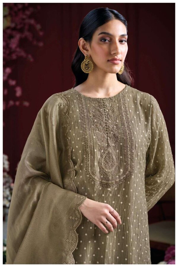 My Fashion Road Ganga Fashion Kiely Designer Silk Unstitched Suit | S2945-A