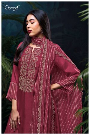 My Fashion Road Ganga Fashion Kirthi Designer Silk Suit | S3113-A