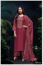 My Fashion Road Ganga Fashion Kirthi Designer Silk Suit | S3113-A