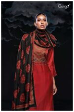 My Fashion Road Ganga Fashion Mrunali Fancy Bemberg Silk Designer Suit | S3073-A