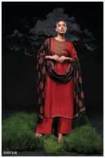 My Fashion Road Ganga Fashion Mrunali Fancy Bemberg Silk Designer Suit | S3073-A