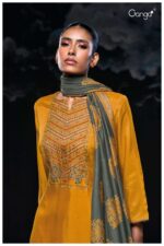 My Fashion Road Ganga Fashion Mrunali Fancy Bemberg Silk Designer Suit | S3073-B
