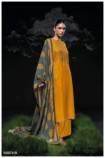 My Fashion Road Ganga Fashion Mrunali Fancy Bemberg Silk Designer Suit | S3073-B