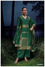 My Fashion Road Ganga Fashion Rithanya Party Wear Silk Ladies Suit | S3059-D