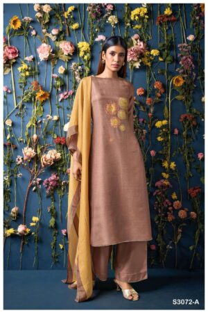My Fashion Road Ganga Fashion Ritika Fancy Silk Premium Designs Suit | S3072-A