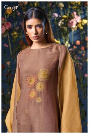 My Fashion Road Ganga Fashion Ritika Fancy Silk Premium Designs Suit | S3072-A