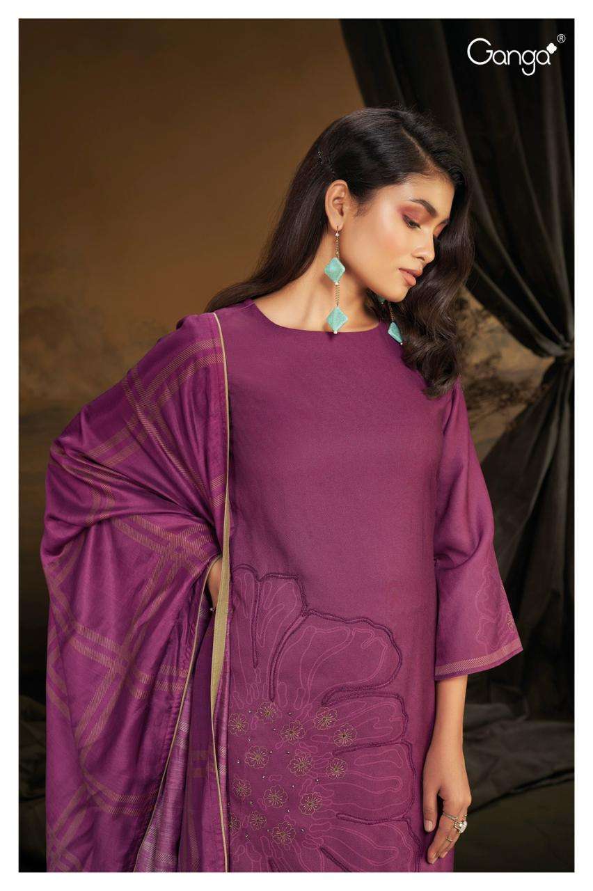 My Fashion Road Ganga Havanah Premium Wear Winter Ladies Suit | S2084-D My Fashion Road Ganga Havanah Premium Wear Winter Ladies Suit | S2084-D