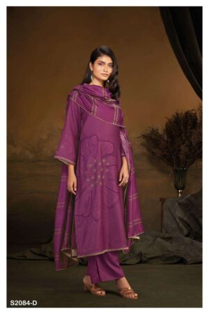 My Fashion Road Ganga Havanah Premium Wear Winter Ladies Suit | S2084-D