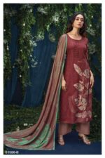 My Fashion Road Ganga Mahalia Exclusive Party Wear Pashmina Suit | S1980-B