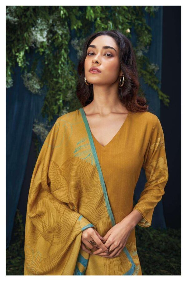 My Fashion Road Ganga Mahalia Exclusive Party Wear Pashmina Suit | S1980-C