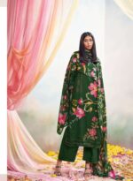 My Fashion Road Ganga Mor Designer Printed Pashmina Winter Unstitched Suit | C1635