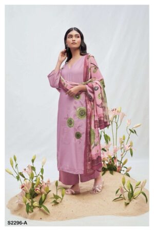My Fashion Road Ganga Nishi Digital Printed Fancy Pashmina Traditional Suit | S2296-A