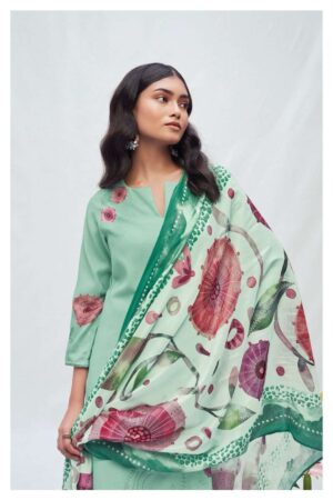 My Fashion Road Ganga Nishi Digital Printed Fancy Pashmina Traditional Suit | S2296-C