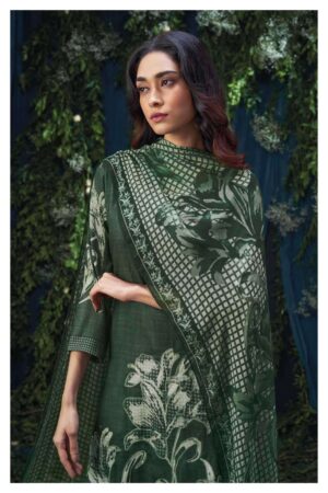 My Fashion Road Ganga Payton Exclusive Pashmina Winter Unstitched Suit | S1978-D