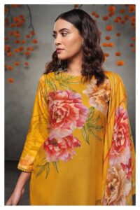 My Fashion Road Ganga Sadhya Digital Floral Print Winter Wear Suit | S2036-D