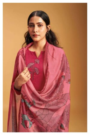 My Fashion Road Ganga Seona Winter Wear Pashmina Traditional Suit | S2005-A