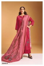 My Fashion Road Ganga Seona Winter Wear Pashmina Traditional Suit | S2005-A