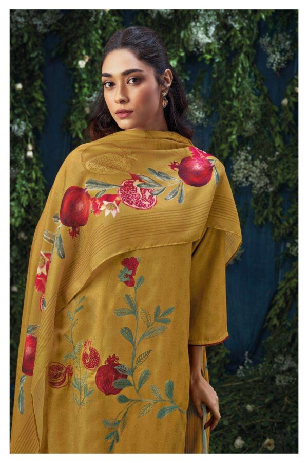 My Fashion Road Ganga Serina Winter Wear Pashmina Traditional Ladies Suit | S1989-D