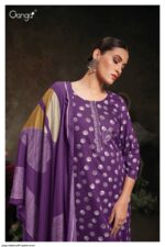 My Fashion Road Ganga Sukama Pashmina Winter Unstitched Suit | S2014-D