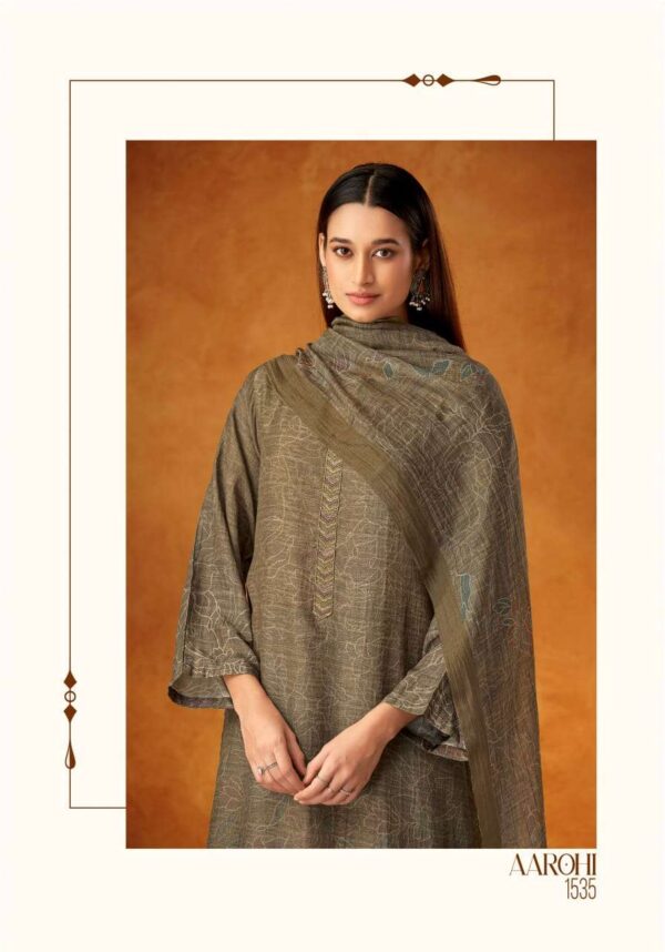My Fashion Road Itrana Aarohi Fancy Muslin Silk Ladies Suit | 1535