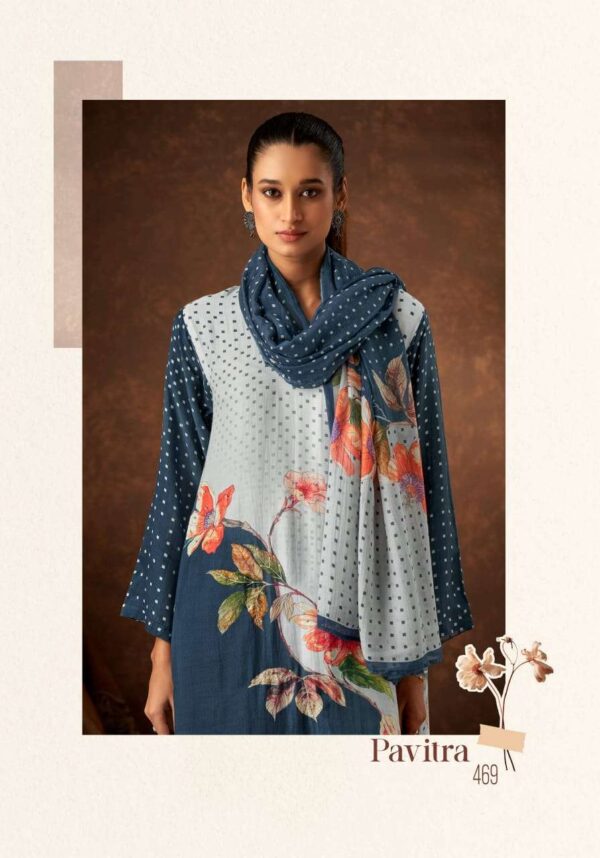 My Fashion Road Itrana Pavitra Muslin Silk Digital Prints Suit | 469
