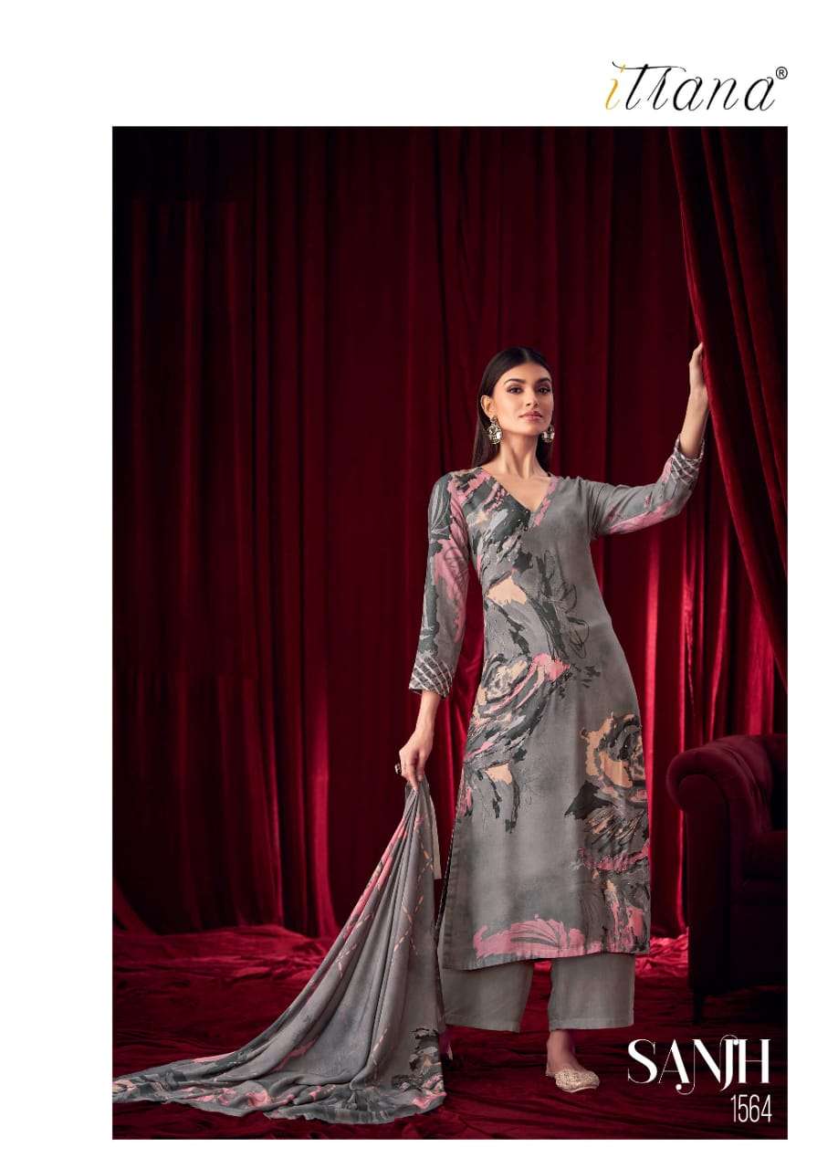 My Fashion Road Itrana Sanjh Digital Prints Winter Collection Ladies Suit | 1564 My Fashion Road Itrana Sanjh Digital Prints Winter Collection Ladies Suit | 1564