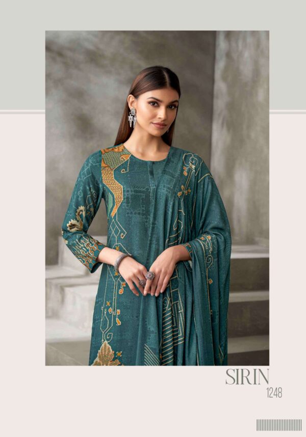 My Fashion Road Itrana Sirin Fancy Staple Twill Winter Suit | 1248