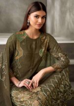 My Fashion Road Itrana Sirin Fancy Staple Twill Winter Suit | 1245