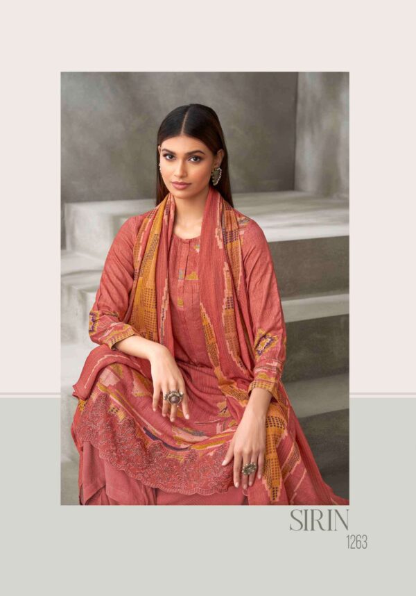 My Fashion Road Itrana Sirin Fancy Staple Twill Winter Suit | 1263
