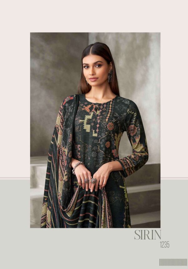 My Fashion Road Itrana Sirin Fancy Staple Twill Winter Suit | 1235