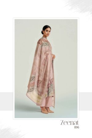 My Fashion Road Itrana Zeenat Digital Prints Staple Twill Winter Suit | 896