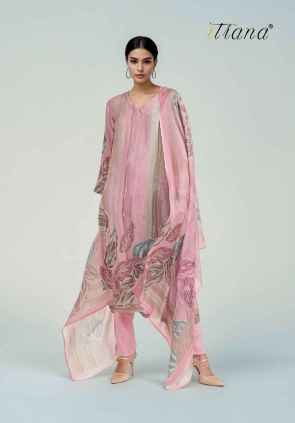 My Fashion Road Itrana Zeenat Digital Prints Staple Twill Winter Suit | 854
