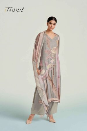 My Fashion Road Itrana Zeenat Digital Prints Staple Twill Winter Suit | 862