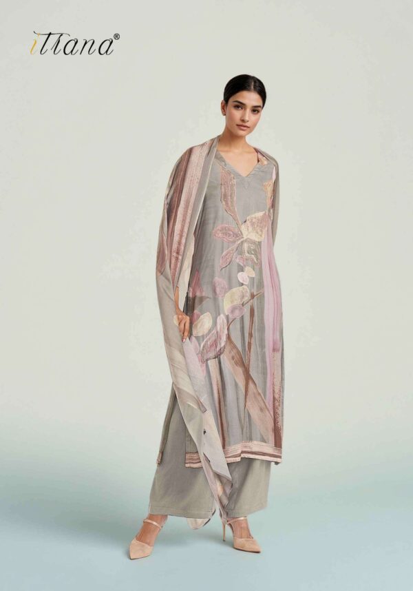 My Fashion Road Itrana Zeenat Digital Prints Staple Twill Winter Suit | 862