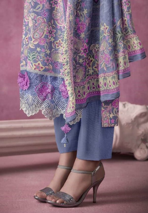 My Fashion Road Kimora Heer Star Pure Muslin Designer Exclusive Suit | 9491