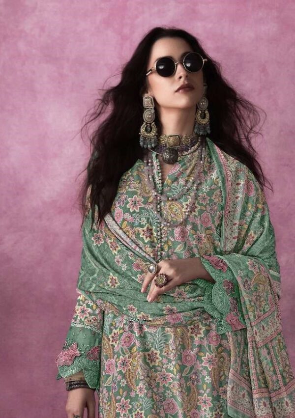 My Fashion Road Kimora Heer Star Pure Muslin Designer Exclusive Suit | 9496