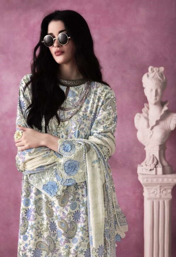 My Fashion Road Kimora Heer Star Pure Muslin Designer Exclusive Suit | 9493