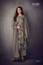 My Fashion Road Omtex Vaari Vol 7 Winter Wear Pure Pashmina Suit | 2981-D