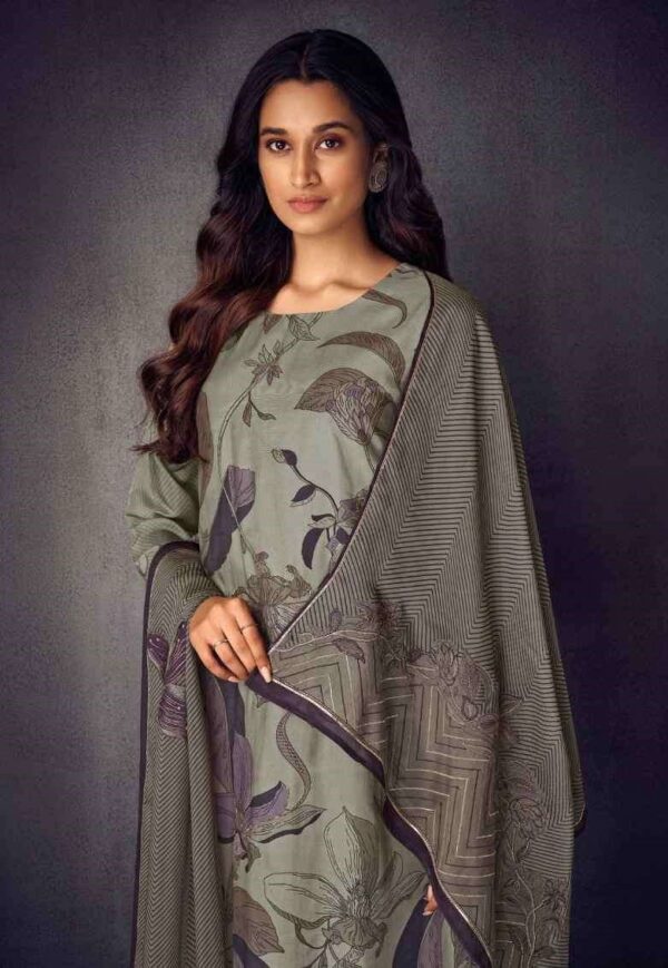 My Fashion Road Omtex Vaari Vol 7 Winter Wear Pure Pashmina Suit | 2981-D