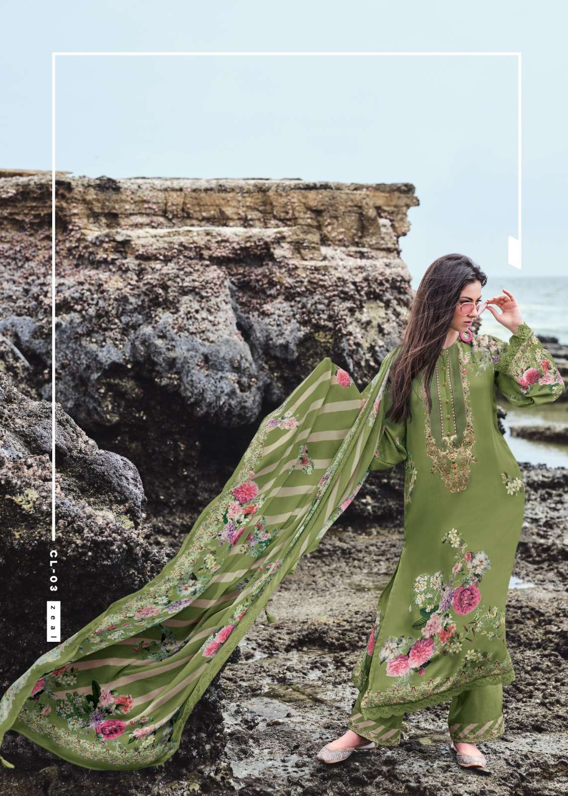 My Fashion Road Varsha Callista Digital Prints Fancy Crape Suit | CL-03 My Fashion Road Varsha Callista Digital Prints Fancy Crape Suit | CL-03