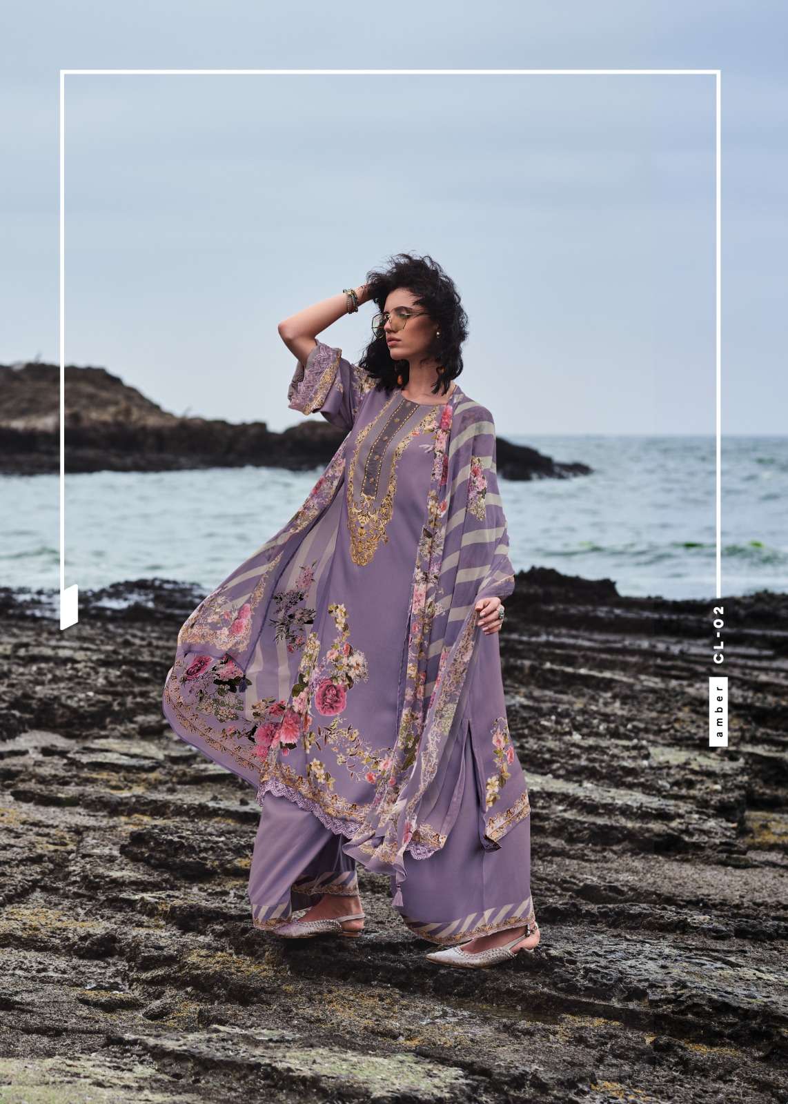 My Fashion Road Varsha Callista Digital Prints Fancy Crape Suit | CL-02